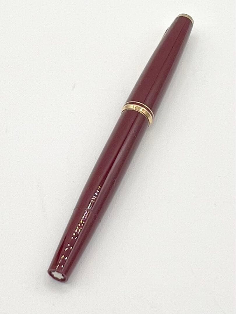 【モンブラン ボルトー 万年筆 バーガンディ】585爪