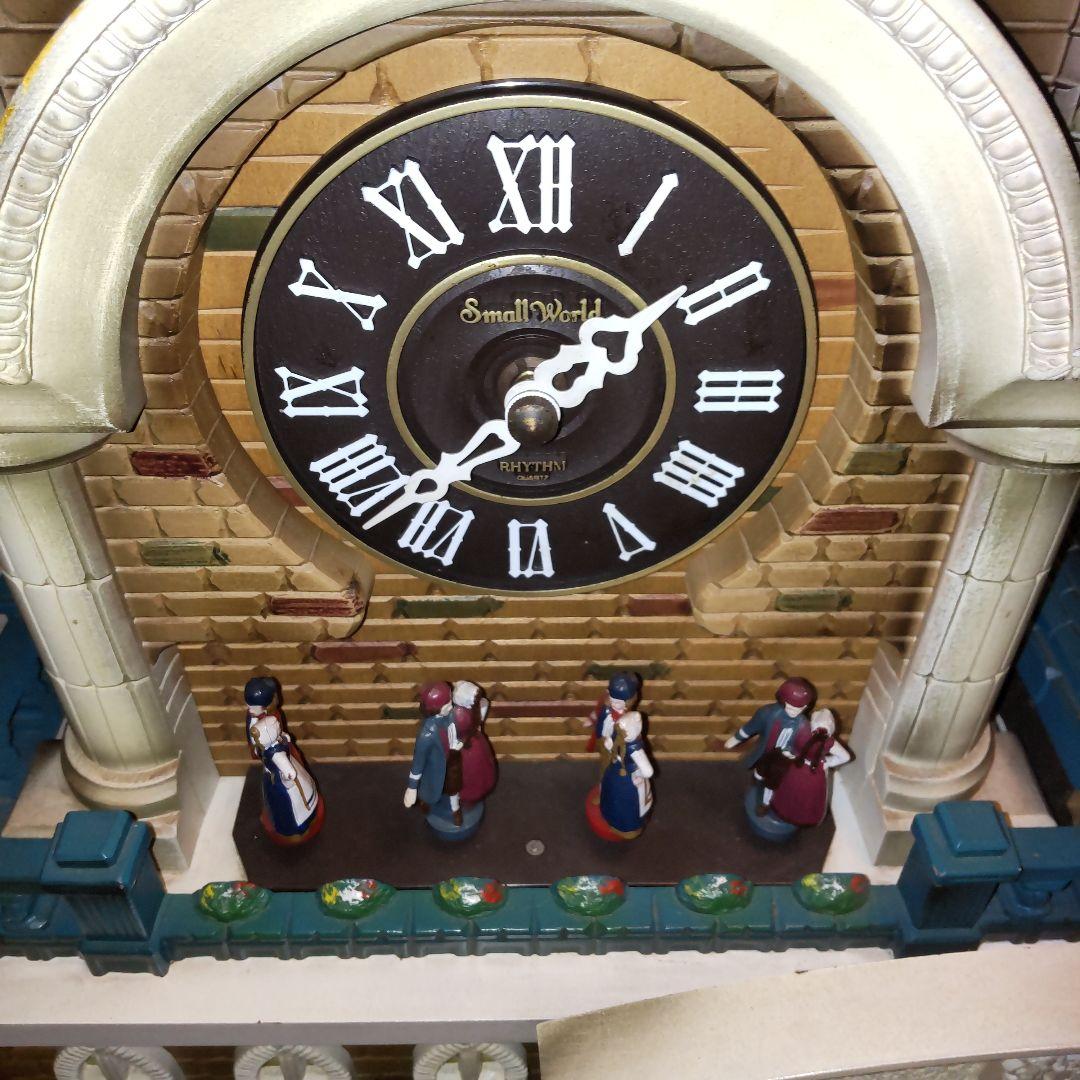 リズム時計 Small World からくり時計